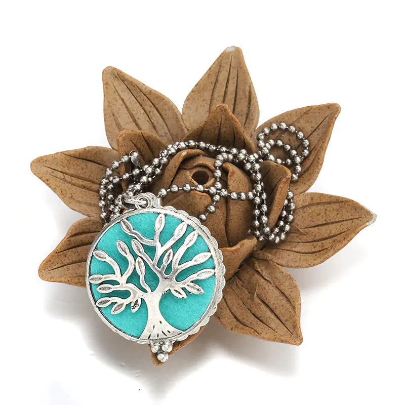 Aromatherapy Essential Oil Owl Pendant Necklace