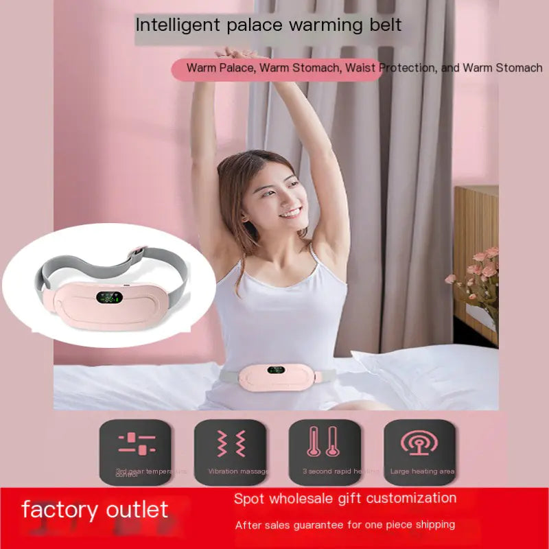 New Women's Massage Waist Belt for Menstrual Relief