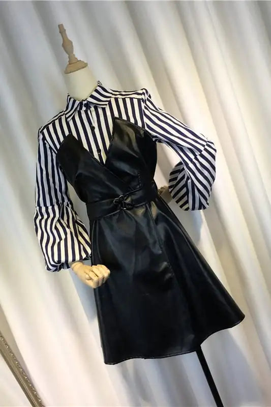 Light Luxury Women's Dresses and Shirts Combo