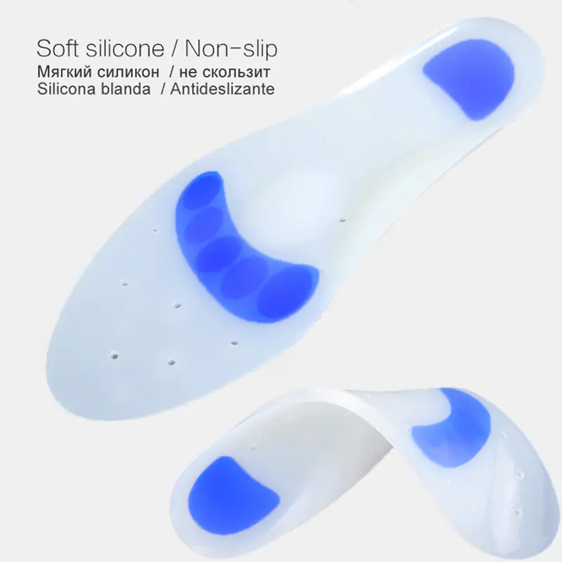 Perforated Silicone Full Pad for Heel Pain Relief