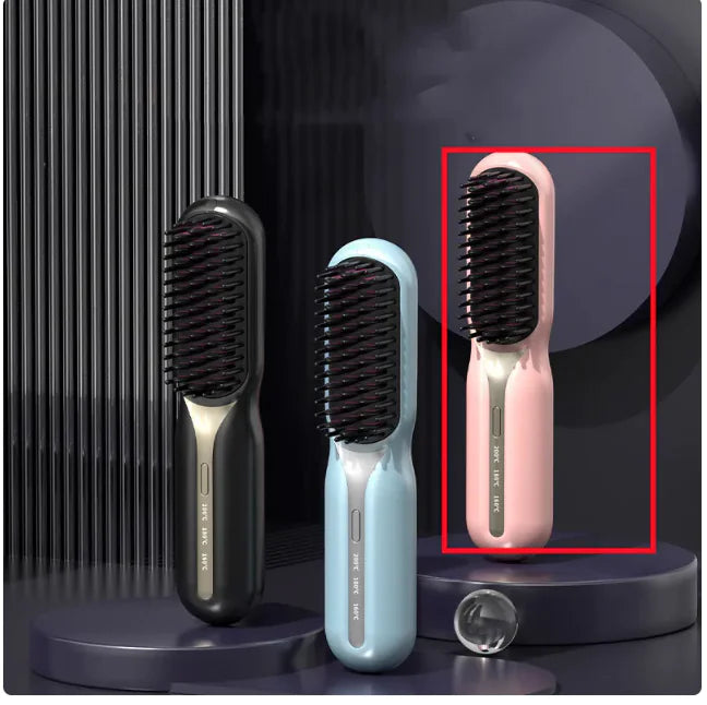 Home Straight Comb Wireless Charging Hair Straighteners