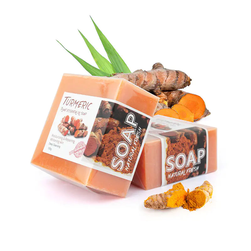 Bulk Turmeric Soap with Essential Oils and Ginger Lemon