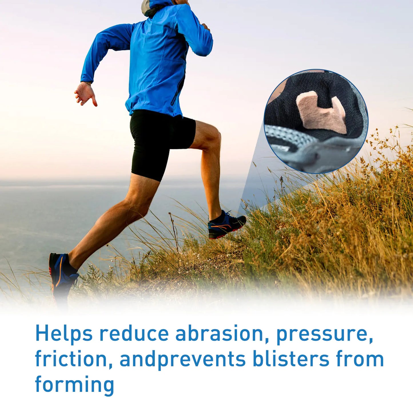 Anti-Abrasion Forefoot Pads for Pain Relief