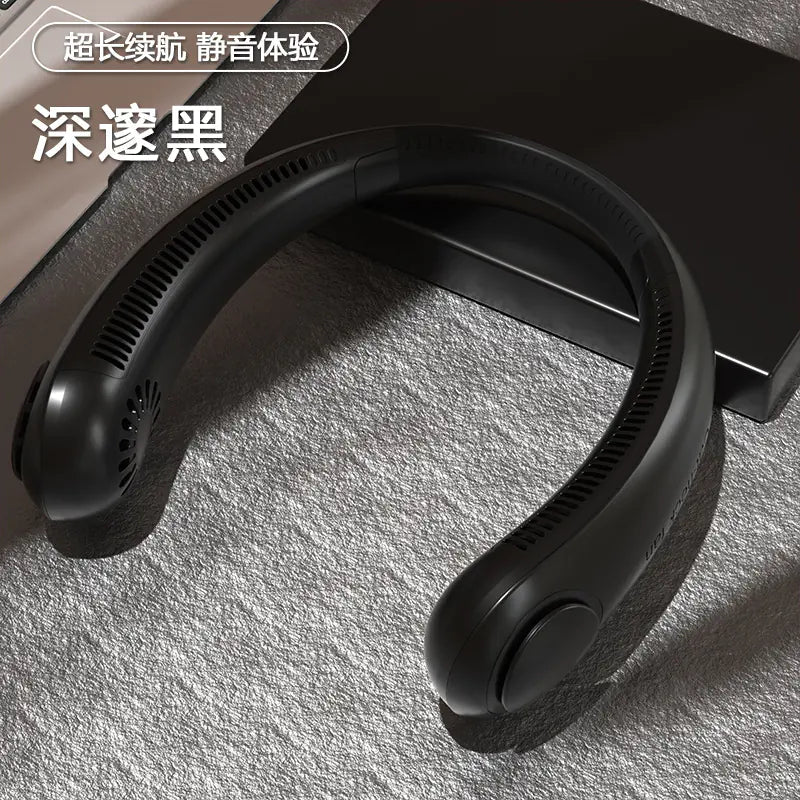 New Portable USB Rechargeable Neck Fan