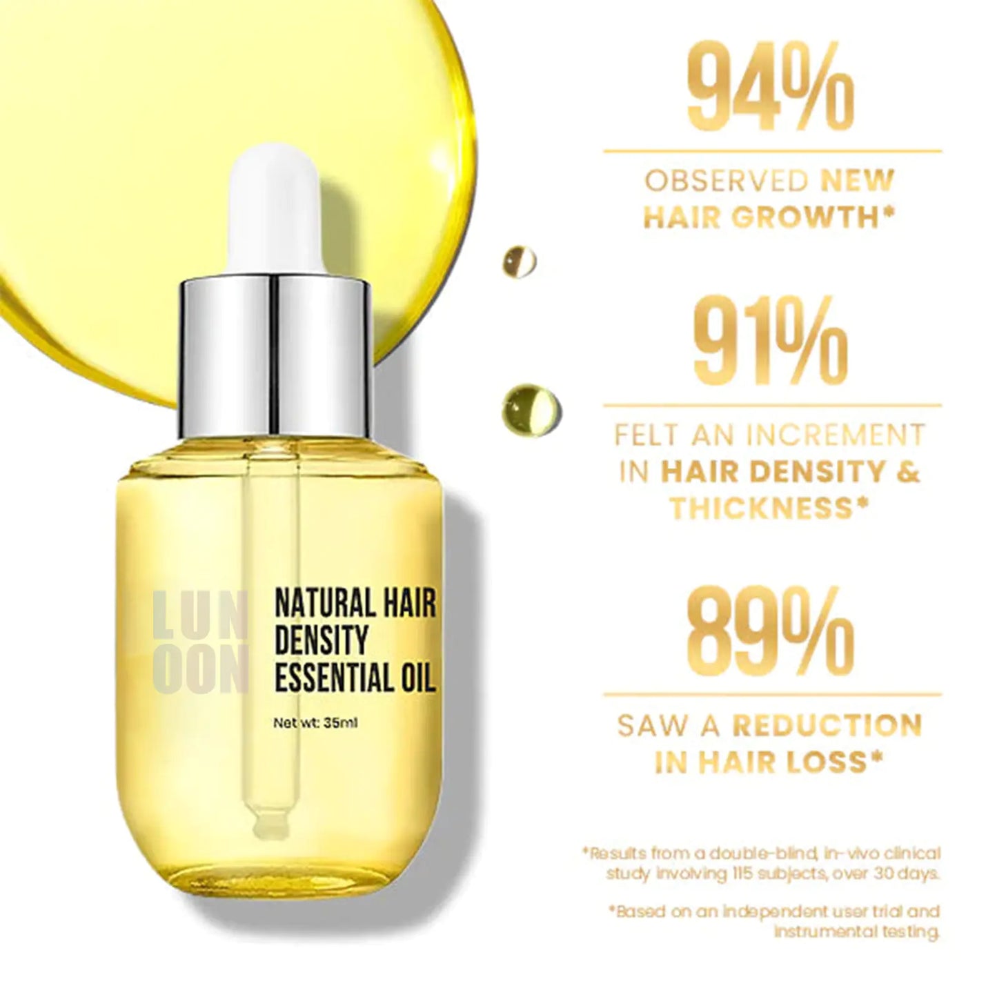 LUNOON Hair Repair Oil for Strong and Nourished Hair