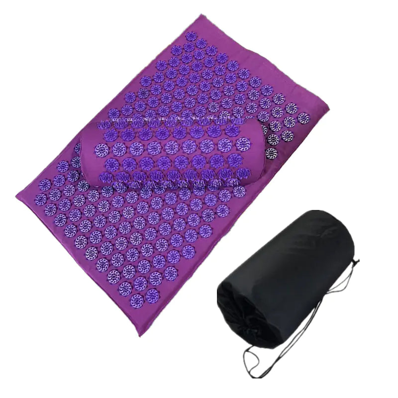 BestRelief Acupressure Neck and Shoulder Mat Set
