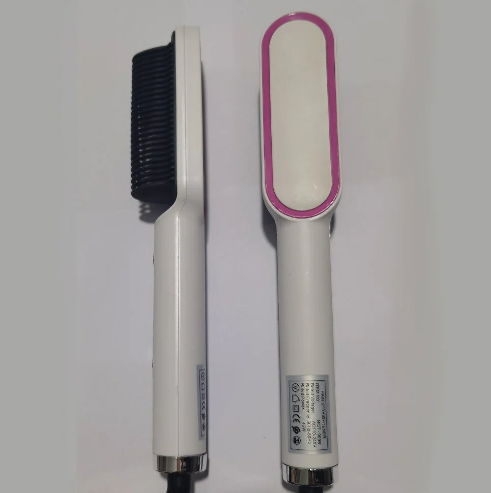 Lazy Curler Hair Stick with Straight Hair Comb