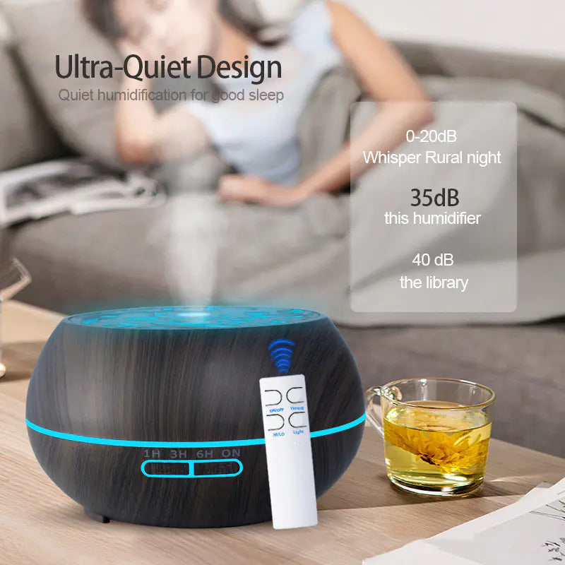 400ml Ultrasonic Aromatherapy Diffuser and Humidifier