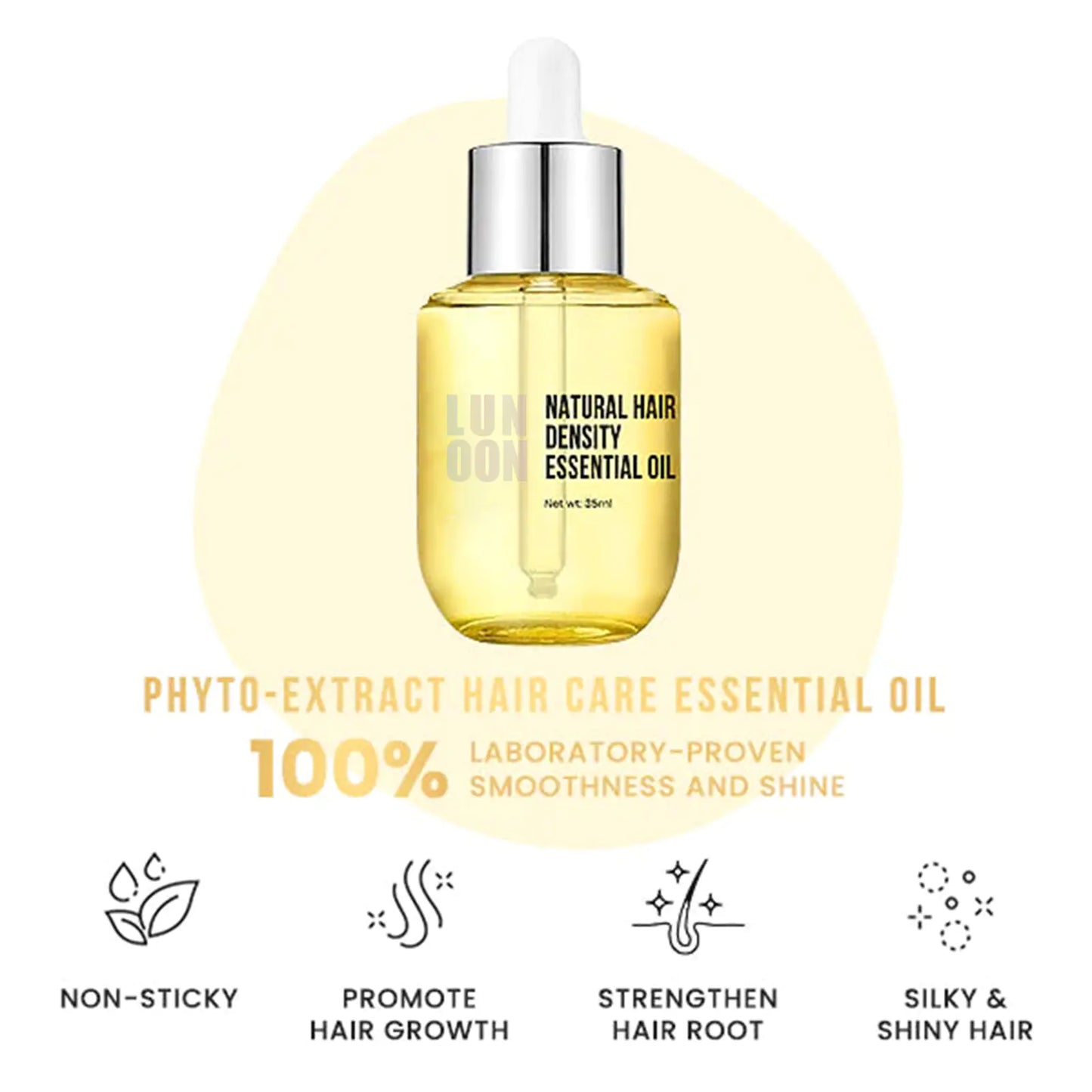 LUNOON Hair Repair Oil for Strong and Nourished Hair