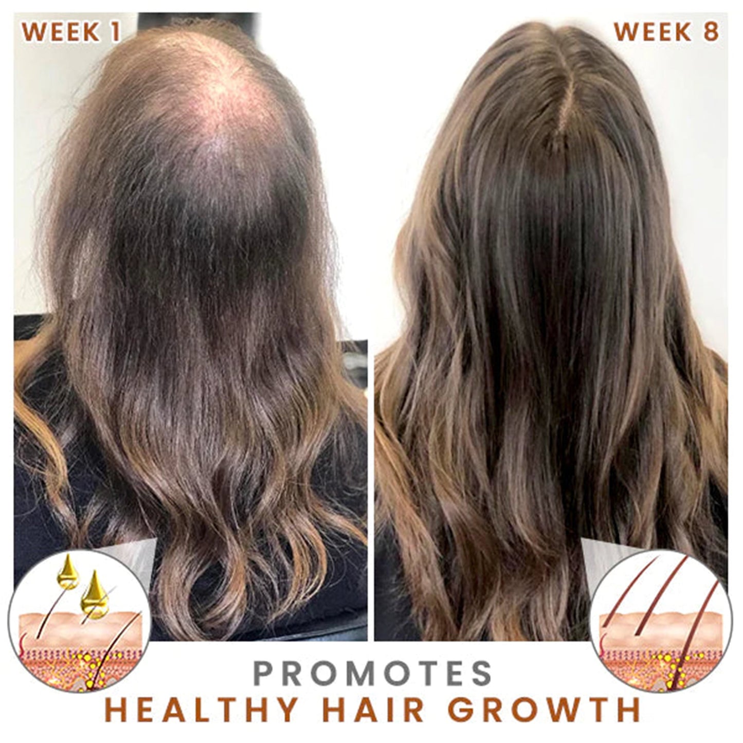 LUNOON Hair Repair Oil for Strong and Nourished Hair