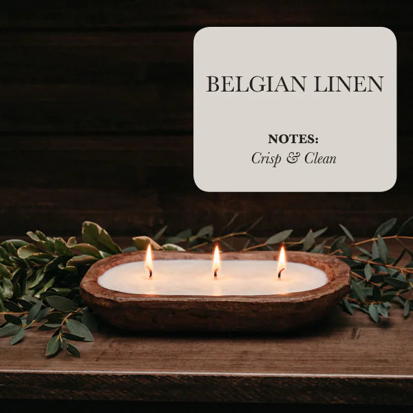 TG 3-Wick Dough Bowl Soy Candles