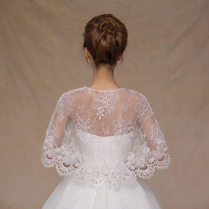 Lace Wedding Shawl for Dresses and Gowns
