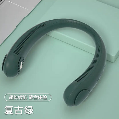 New Portable USB Rechargeable Neck Fan