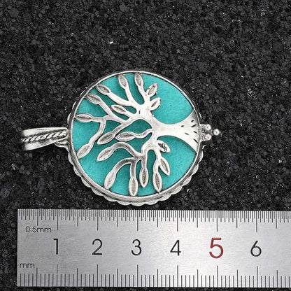 Aromatherapy Essential Oil Owl Pendant Necklace