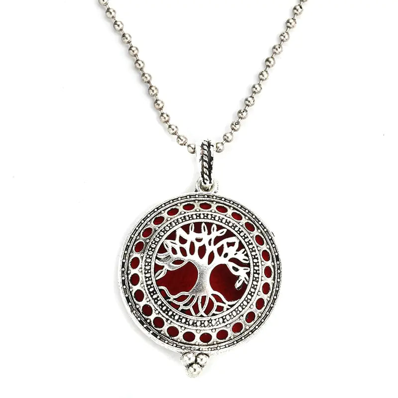 Aromatherapy Essential Oil Owl Pendant Necklace
