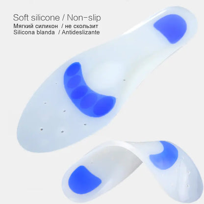 Perforated Silicone Full Pad for Heel Pain Relief