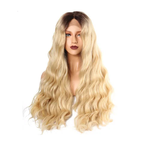 Gradient Colored Wig Cap - Curly Hair Wig