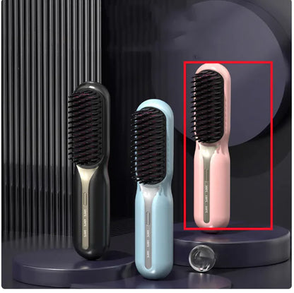 Home Straight Comb Wireless Charging Hair Straighteners