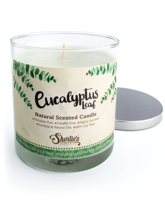 Eucalyptus Leaf Scented Natural Soy Candle