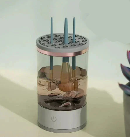 Portable Electric Makeup Brush Cleaner with USB Charging