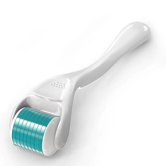 Derma Roller Beard Face Scalp Facial Roller – 540 Stainless Steel Microneedles