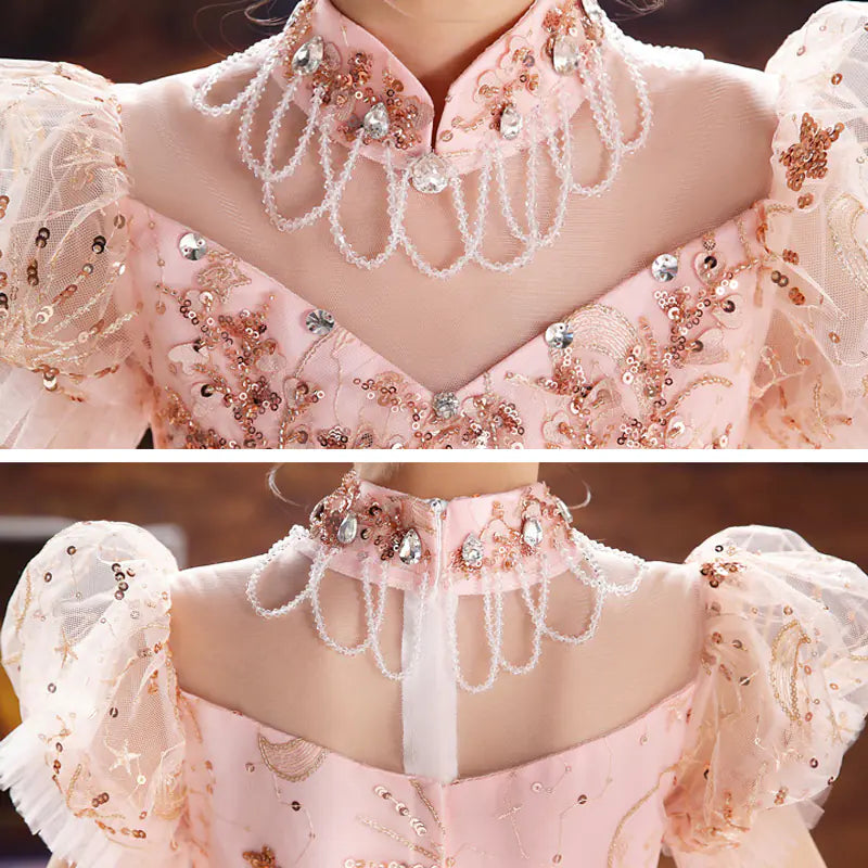 Elegant High-End Princess Dresses for Girls' Events