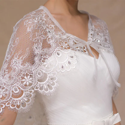 Lace Wedding Shawl for Dresses and Gowns