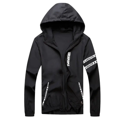 Men's Sports Jacket with Sunscreen Protection