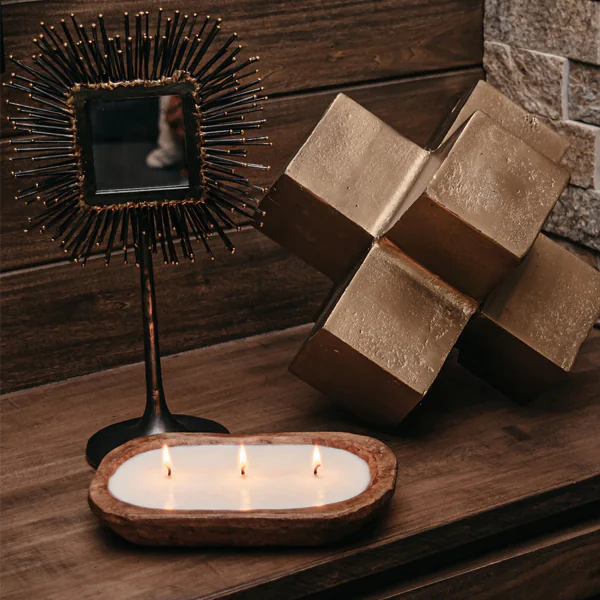 TG 3-Wick Dough Bowl Soy Candles