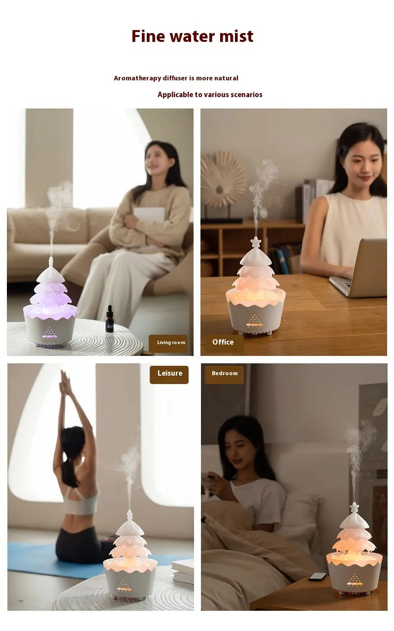 Essential Oil Diffuser & Humidifier with Remote