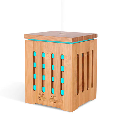 Bamboo Wood 200ML Aromatherapy Diffuser with LED Lights