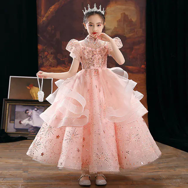 Elegant High-End Princess Dresses for Girls' Events
