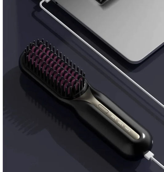 Home Straight Comb Wireless Charging Hair Straighteners