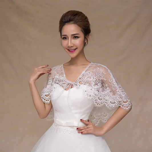Lace Wedding Shawl for Dresses and Gowns
