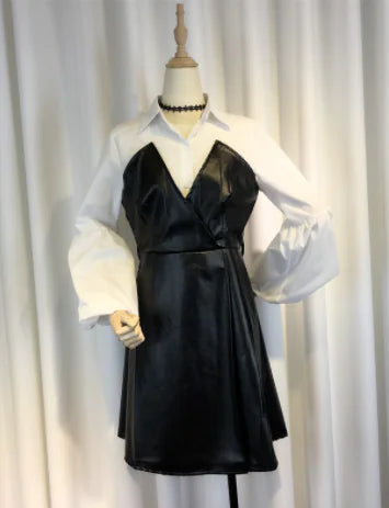 Light Luxury Women's Dresses and Shirts Combo