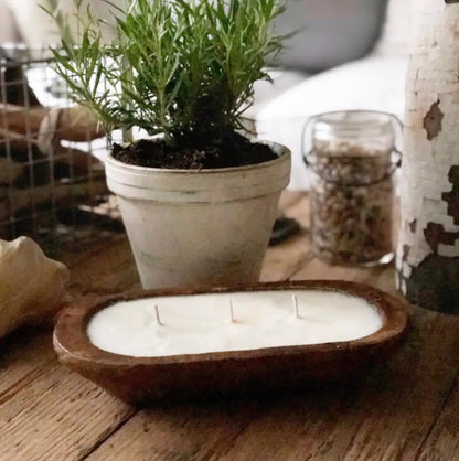 TG 3-Wick Dough Bowl Soy Candles