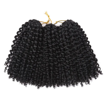 Jerry Curl Crochet Hair Extensions Wigs