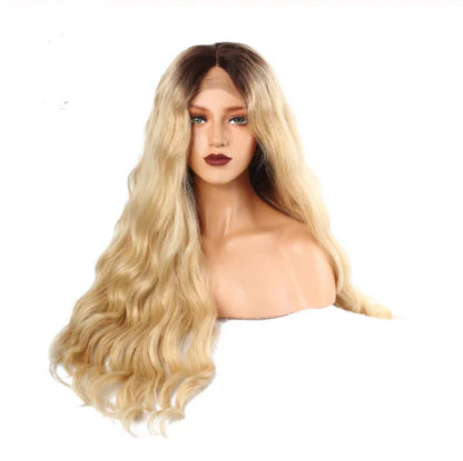 Gradient Colored Wig Cap - Curly Hair Wig