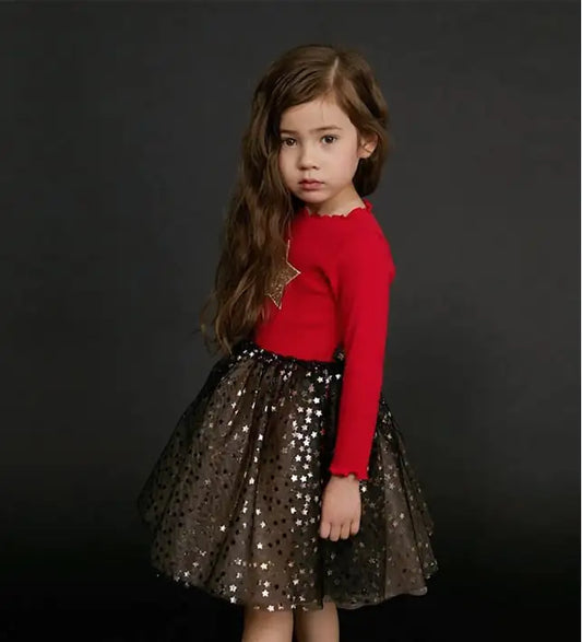 Sparkle Princess Dress for Girls