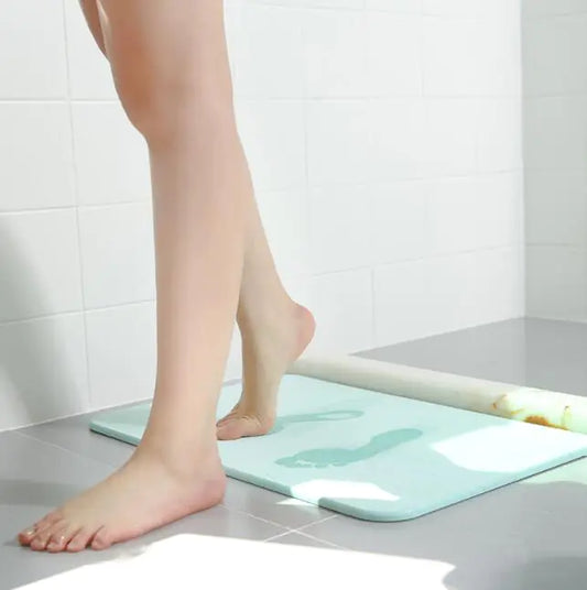 Diatomaceous Earth Bath Mat, Anti-Slip Floor Mat