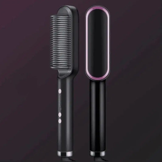 Lazy Curler Hair Stick with Straight Hair Comb