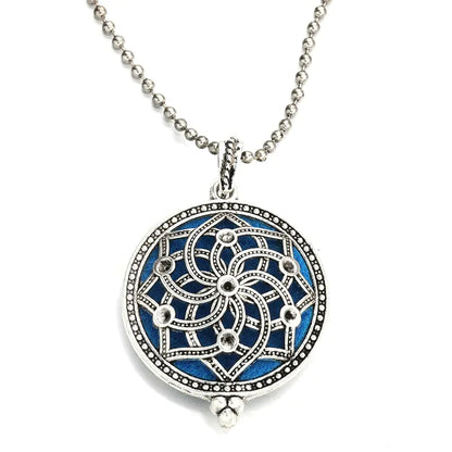 Aromatherapy Essential Oil Owl Pendant Necklace