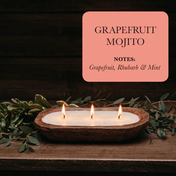 TG 3-Wick Dough Bowl Soy Candles