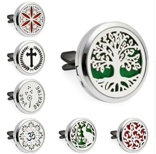 Stainless Steel Car Air Vent Aromatherapy Diffuser Clip