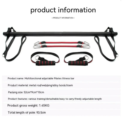 Pilates Bar Kit with Resistance Bands