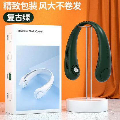New Portable USB Rechargeable Neck Fan