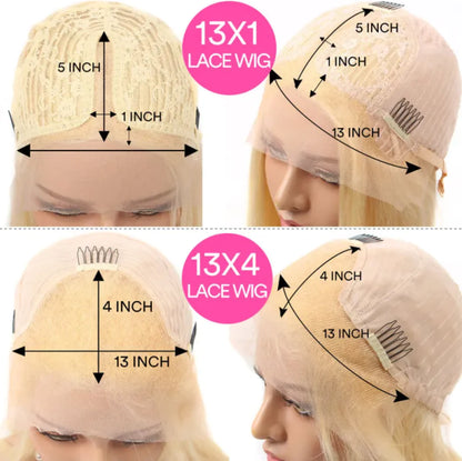 13x4 Lace Front Real Hair Wig