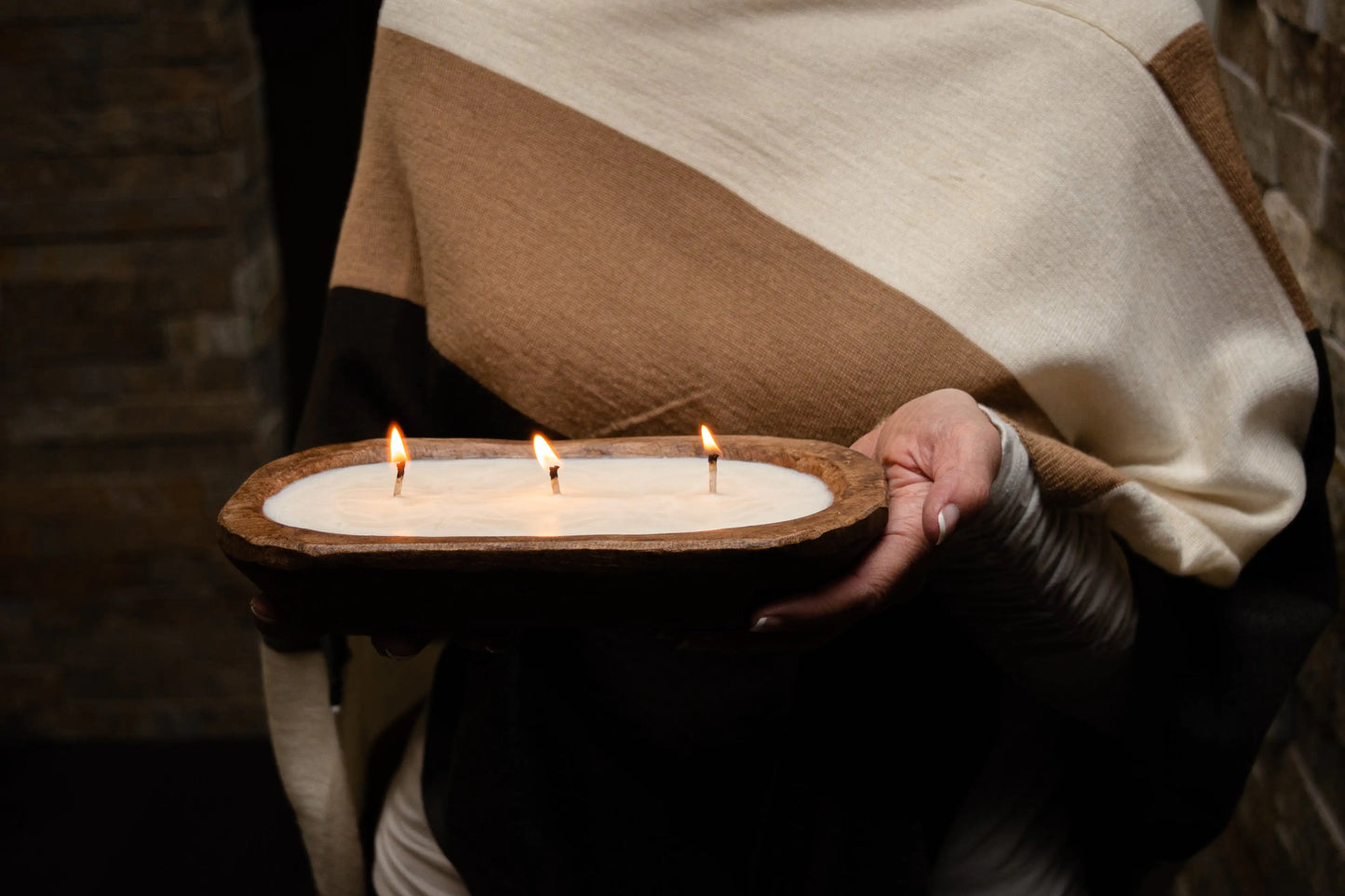 TG 3-Wick Dough Bowl Soy Candles