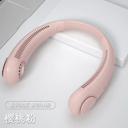 New Portable USB Rechargeable Neck Fan