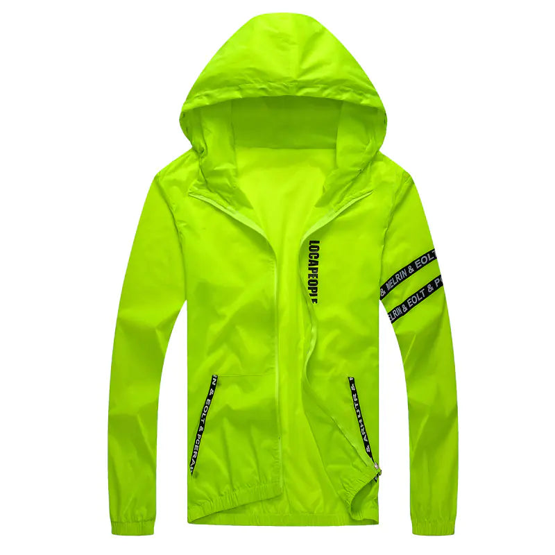 Men's Sports Jacket with Sunscreen Protection